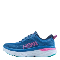 Hoka One One W Bondi 7 Vallarta Blue / Phlox Pink