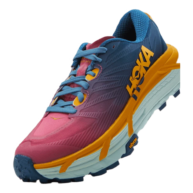 Hoka One One W mafate speed 3 Moroccan blue / saffron 8 Hoka One One W mafate speed 3 Moroccan blue / saffron - Imagen 6