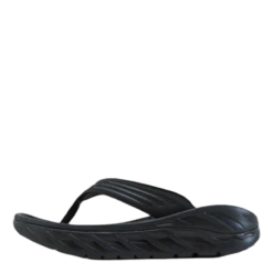 Hoka One One M ora recovery flip  Black / dark gull gray