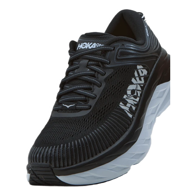 Hoka One One W bondi 7 wide Black / white 8 Hoka One One W bondi 7 wide Black / white - Imagen 6