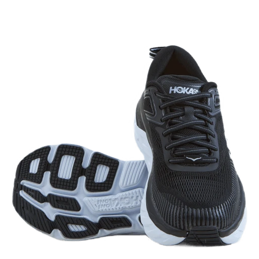 Hoka One One W bondi 7 wide Black / white 9 Hoka One One W bondi 7 wide Black / white - Imagen 7