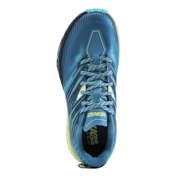 Hoka One One W speedgoat 4 wide Provincial blue / luminary gre 7 Hoka One One W speedgoat 4 wide Provincial blue / luminary gre - Imagen 5