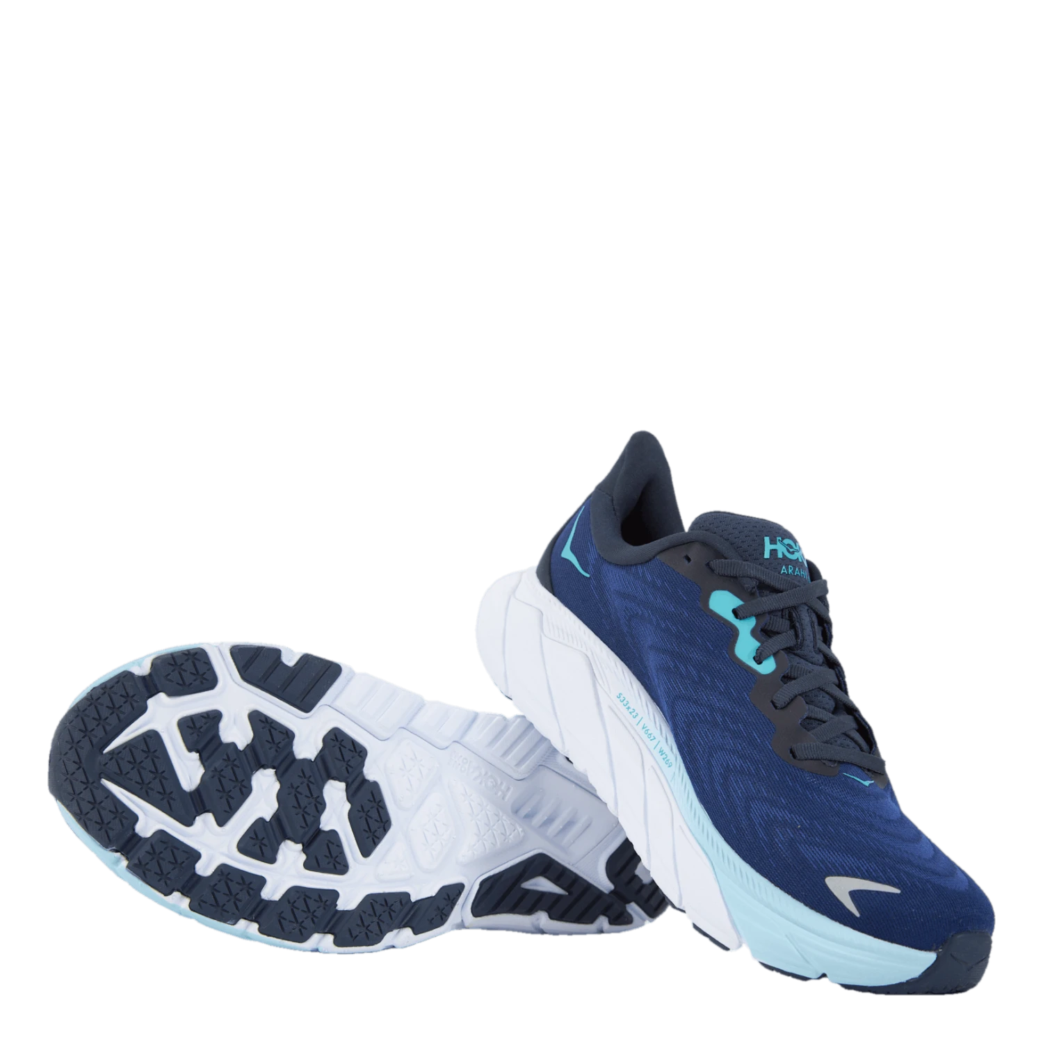Hoka One One M Arahi 6 Outer Space / Bellwether Blue 9 Hoka One One M Arahi 6 Outer Space / Bellwether Blue - Imagen 7