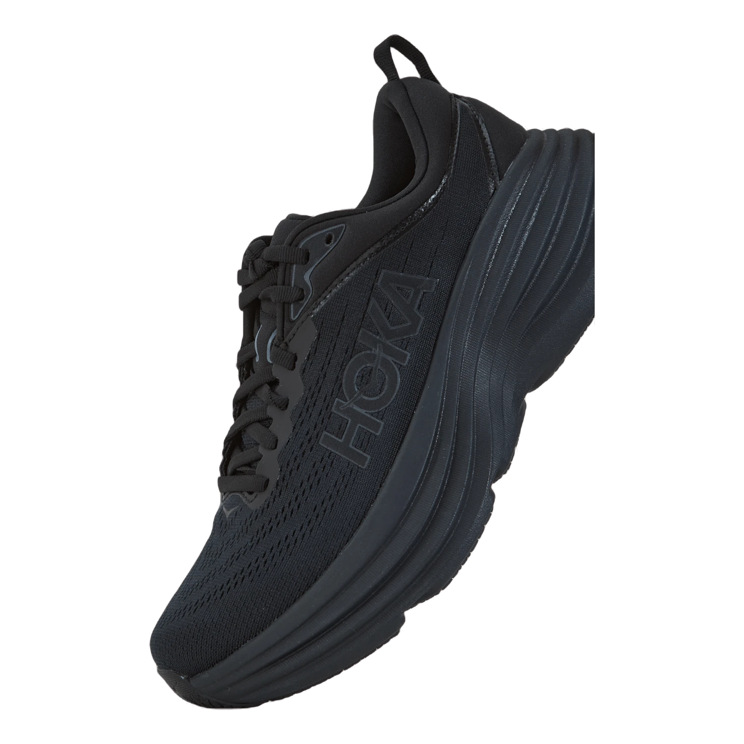 Hoka One One W Bondi 8 Black / Black 8 Hoka One One W Bondi 8 Black / Black - Imagen 6