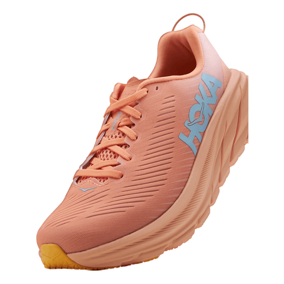 Hoka One One W Rincon 3 Wide Shell Coral / Peach Parfait 8 Hoka One One W Rincon 3 Wide Shell Coral / Peach Parfait - Imagen 6