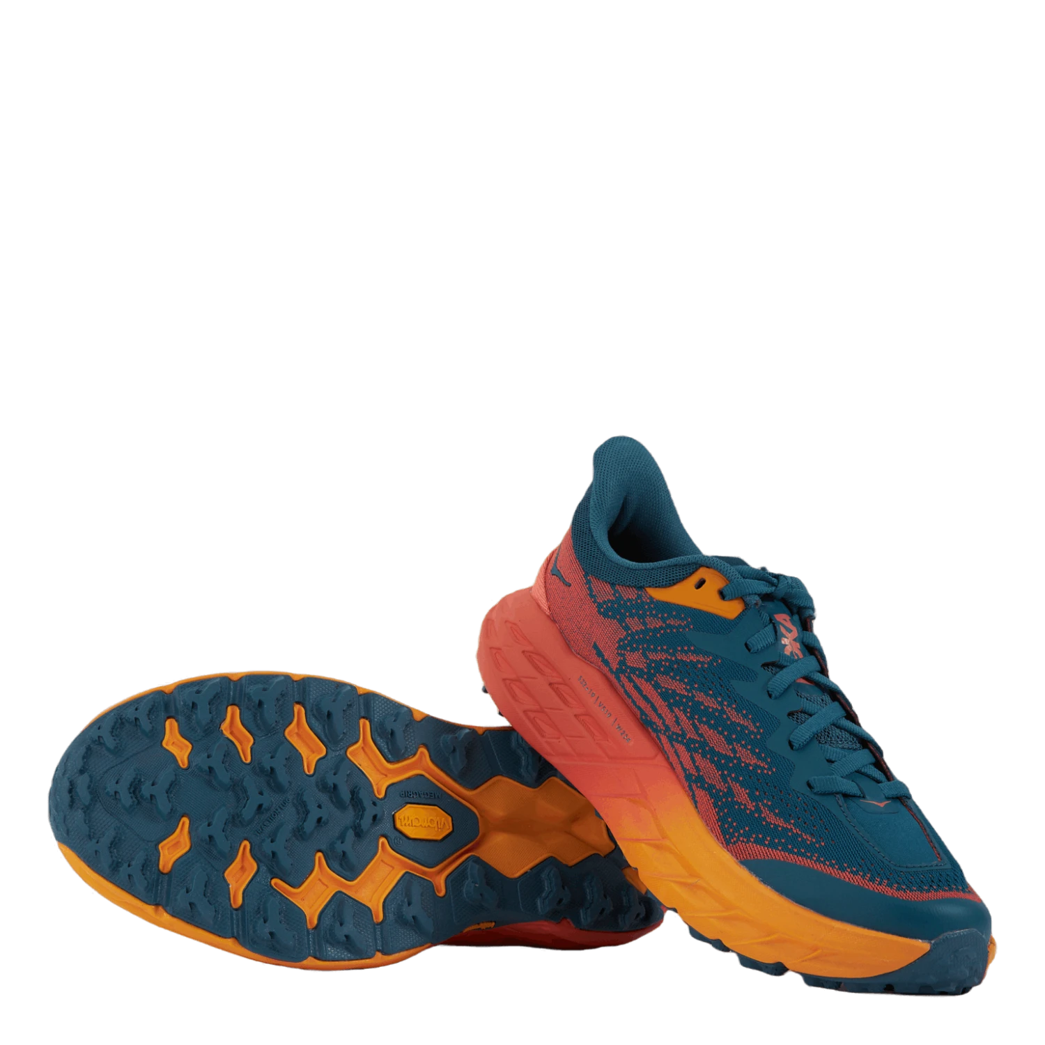 Hoka One One W Speedgoat 5 Wide Blue Coral / Camellia 9 Hoka One One W Speedgoat 5 Wide Blue Coral / Camellia - Imagen 7