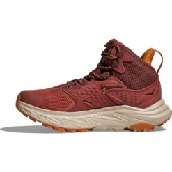 Hoka Botas Senderismo Mujer - Anacapa 2 Mid GTX - Hot Sauce / Shifting Sand -Hoka hoka anacapa 2 mid gtx womens hiking shoes hot sauce shifting sand 7 1501996
