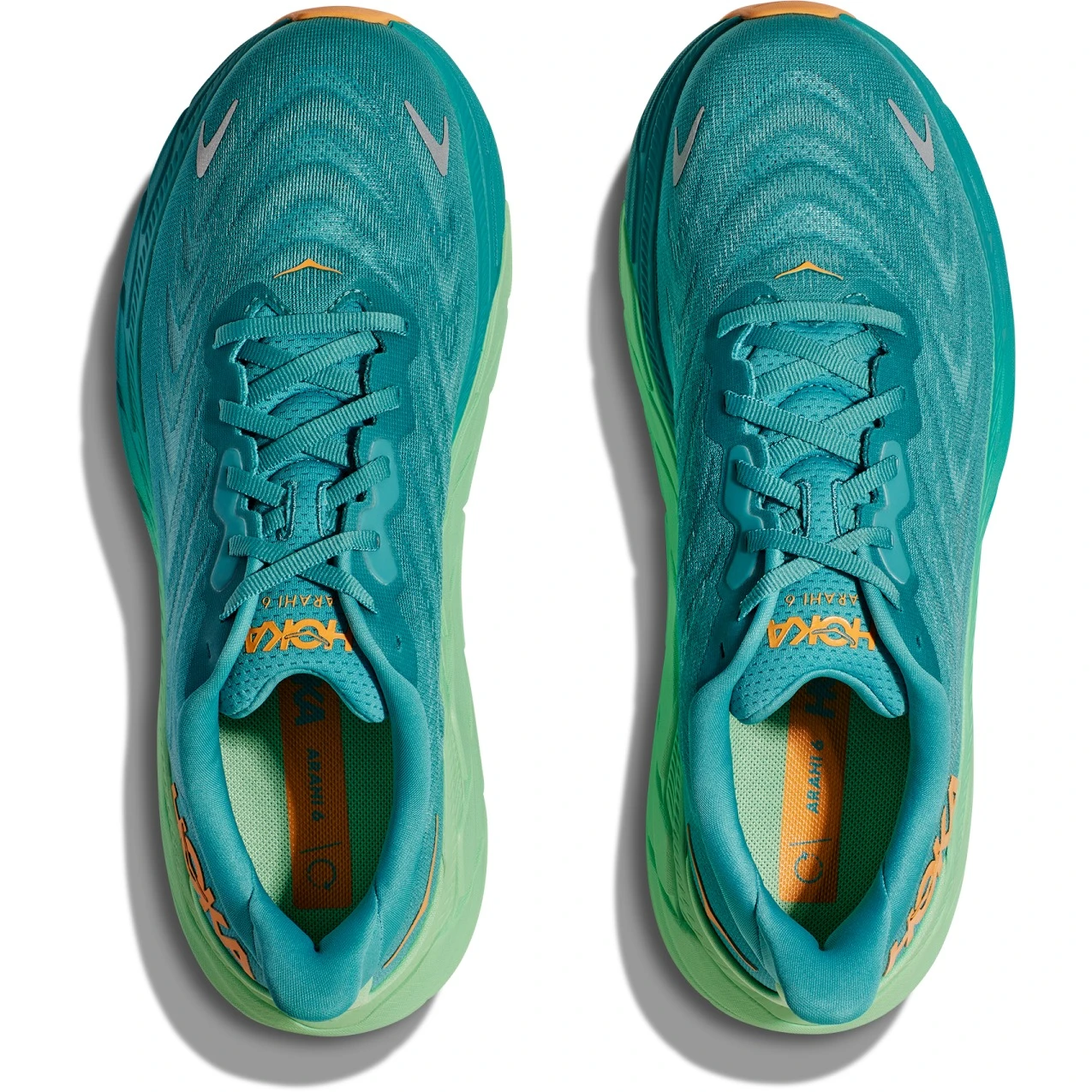 Hoka Zapatillas Running - Arahi 6 - Ocean Mist / Lime Glow 9 Hoka Zapatillas Running - Arahi 6 - Ocean Mist / Lime Glow - Imagen 7