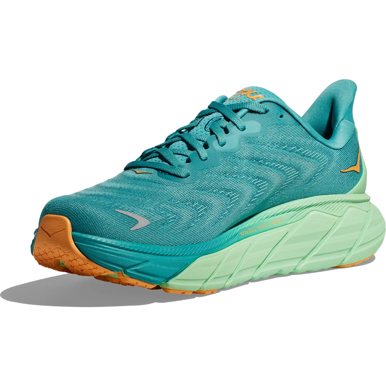 Hoka Zapatillas Running - Arahi 6 - Ocean Mist / Lime Glow 4 Hoka Zapatillas Running - Arahi 6 - Ocean Mist / Lime Glow - Imagen 2