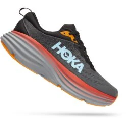 Hoka Zapatillas Running Hombre - Bondi 8 - Anthracite / Castlerock -Hoka hoka bondi 8 running shoes anthracite castlerock 3 1239627