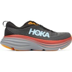 Hoka Zapatillas Running Hombre - Bondi 8 - Anthracite / Castlerock -Hoka hoka bondi 8 running shoes anthracite castlerock 8 1239624
