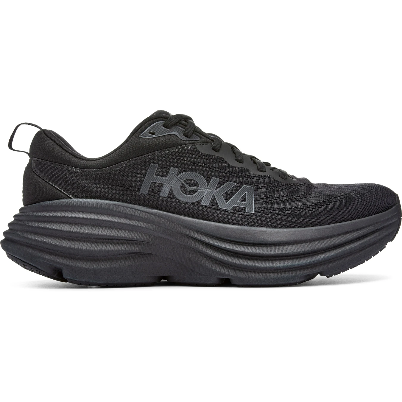 Hoka Zapatillas Running - Bondi 8 X-Wide - Negro / Negro 7 Hoka Zapatillas Running - Bondi 8 X-Wide - Negro / Negro - Imagen 5