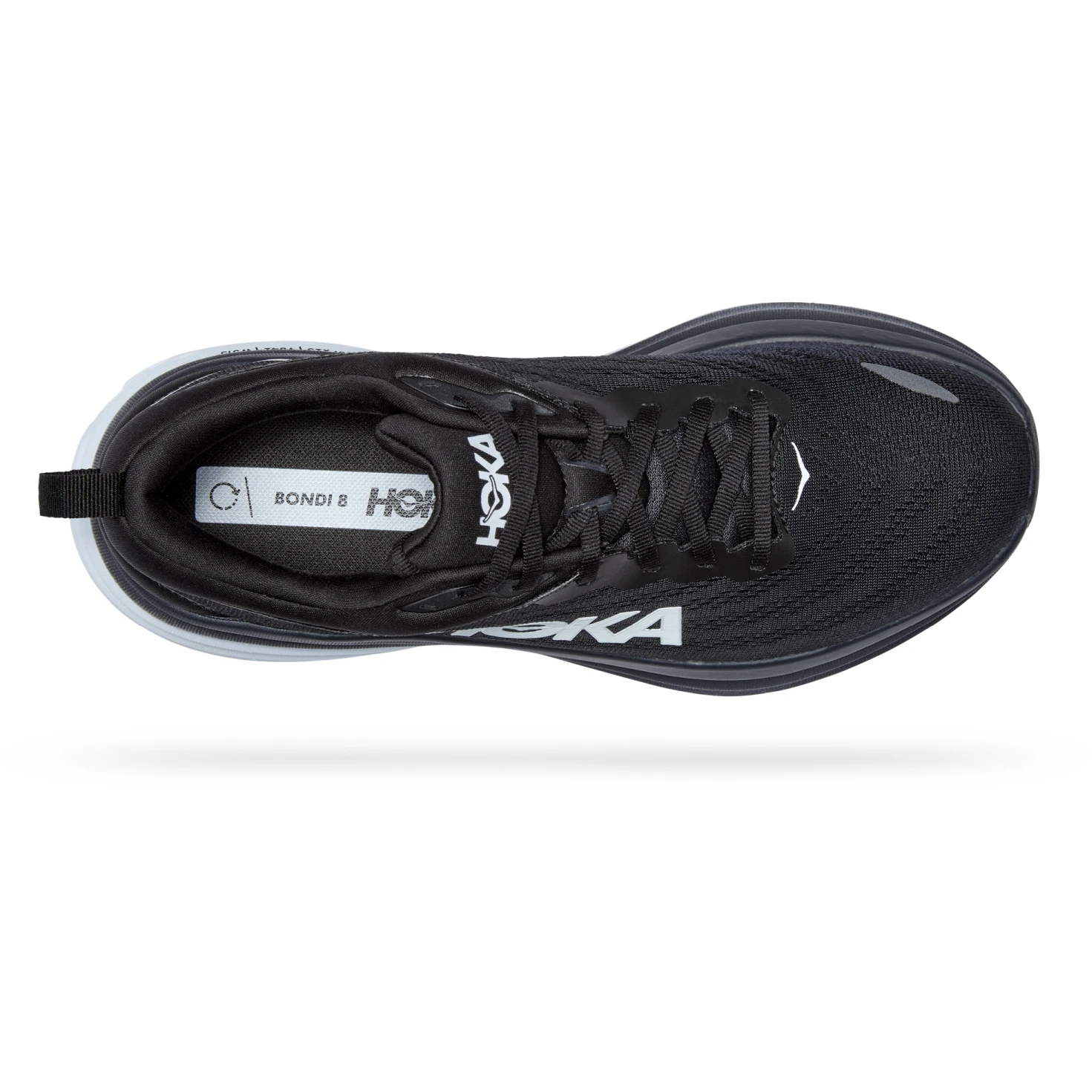 Hoka Zapatillas Running Hombre - Bondi 8 - Negro / Blanco 9 Hoka Zapatillas Running Hombre - Bondi 8 - Negro / Blanco - Imagen 7