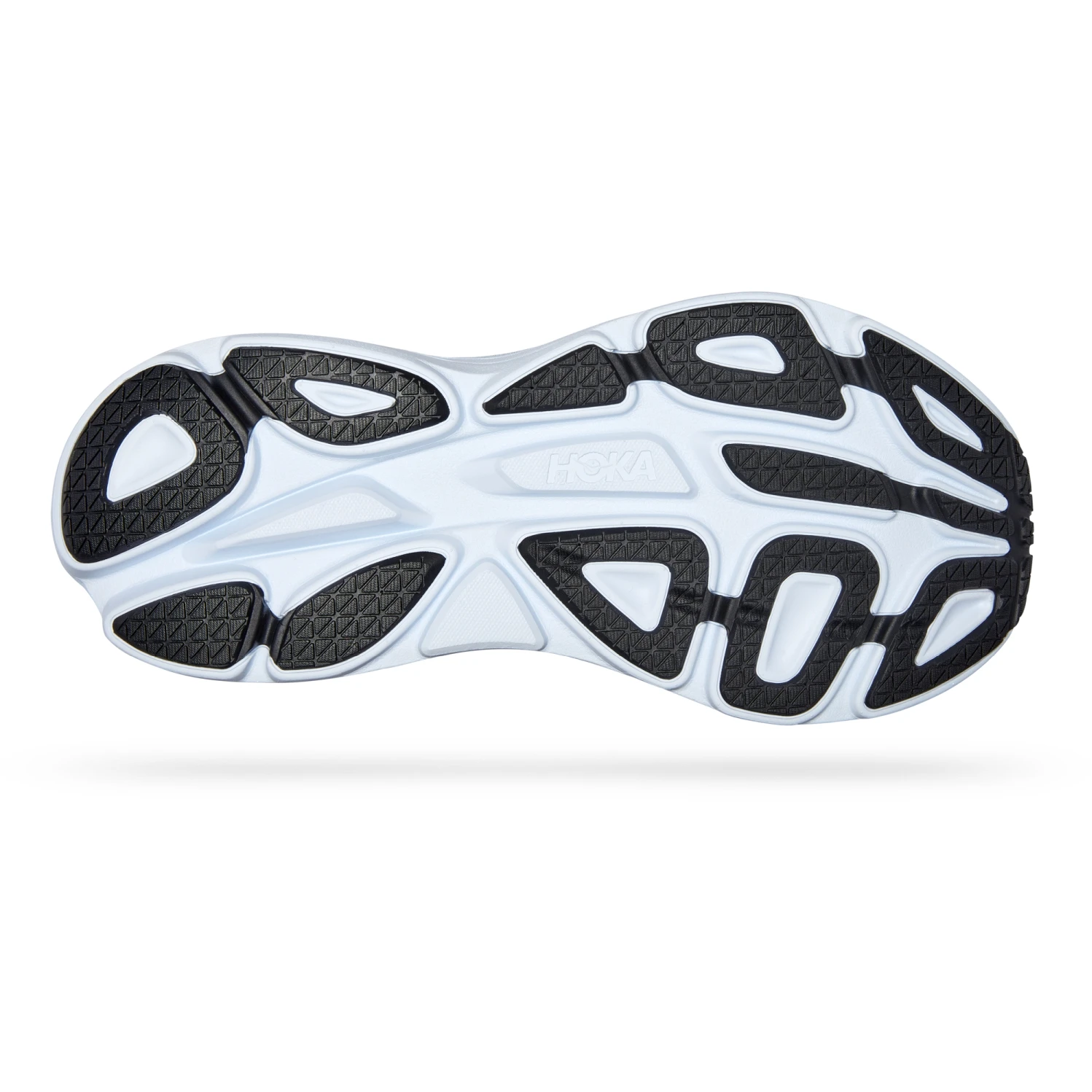 Hoka Zapatillas Running Hombre - Bondi 8 Wide - Negro / Blanco 10 Hoka Zapatillas Running Hombre - Bondi 8 Wide - Negro / Blanco - Imagen 8