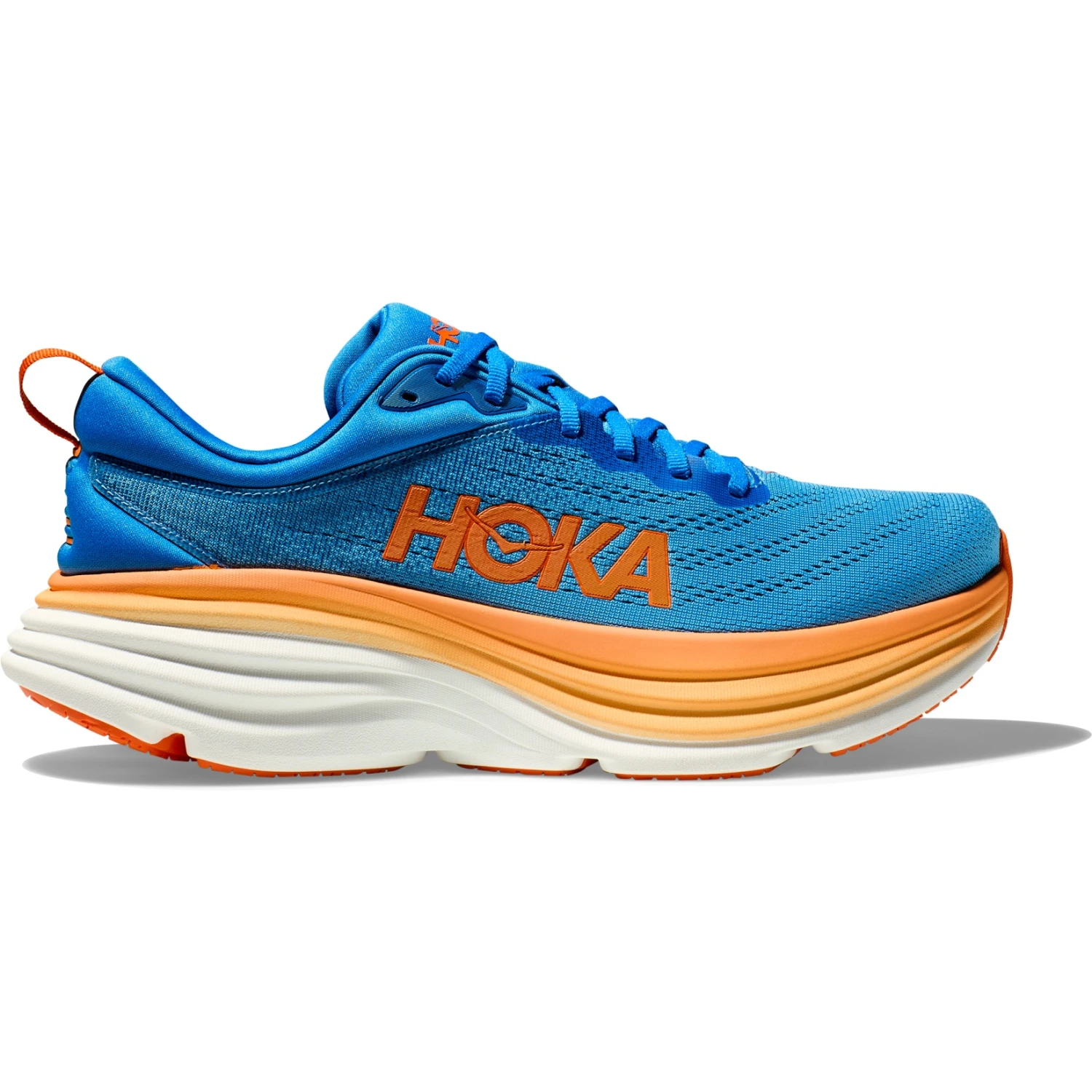 Hoka Zapatillas Running Hombre - Bondi 8 - Coastal Sky / Vibrant Orange 4 Hoka Zapatillas Running Hombre - Bondi 8 - Coastal Sky / Vibrant Orange - Imagen 2