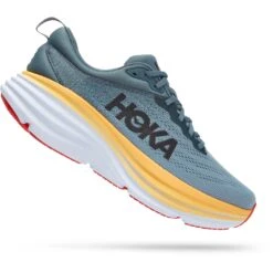 Hoka Zapatillas Running Hombre - Bondi 8 Wide - Goblin Blue / Mountain Spring -Hoka hoka bondi 8 running shoes goblin blue mountain spring 3 1239770 2