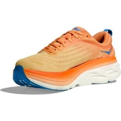 Hoka Zapatillas Running Hombre - Bondi 8 - Impala / Mock Orange -Hoka hoka bondi 8 running shoes impala mock orange 4 1376974