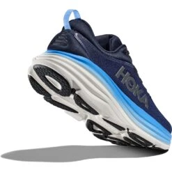 Hoka Zapatillas Running Hombre - Bondi 8 Wide - Outer Space / All Aboard -Hoka hoka bondi 8 running shoes outer space all aboard 2 1376979