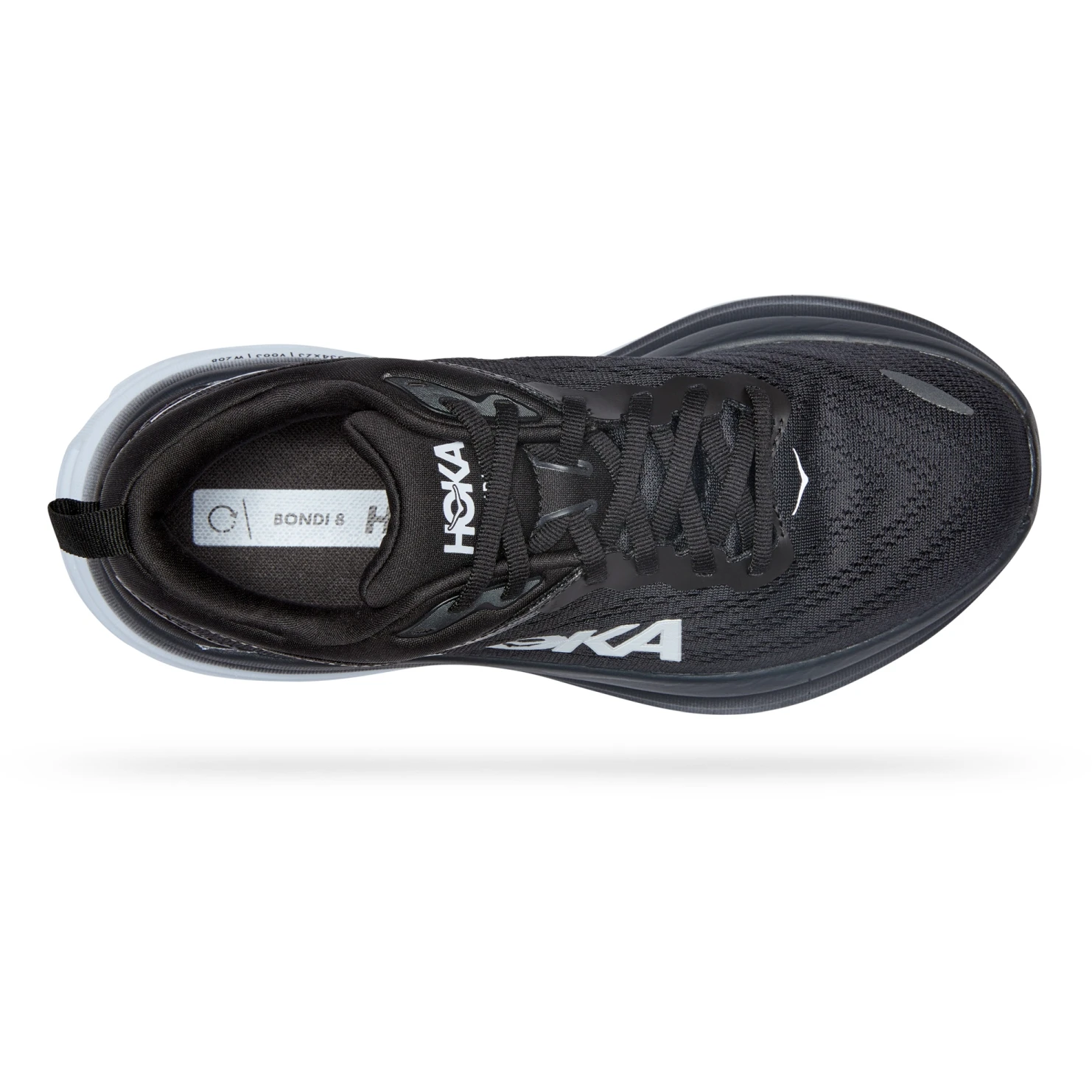 Hoka Zapatillas Running Mujer - Bondi 8 - Negro / Blanco 9 Hoka Zapatillas Running Mujer - Bondi 8 - Negro / Blanco - Imagen 7