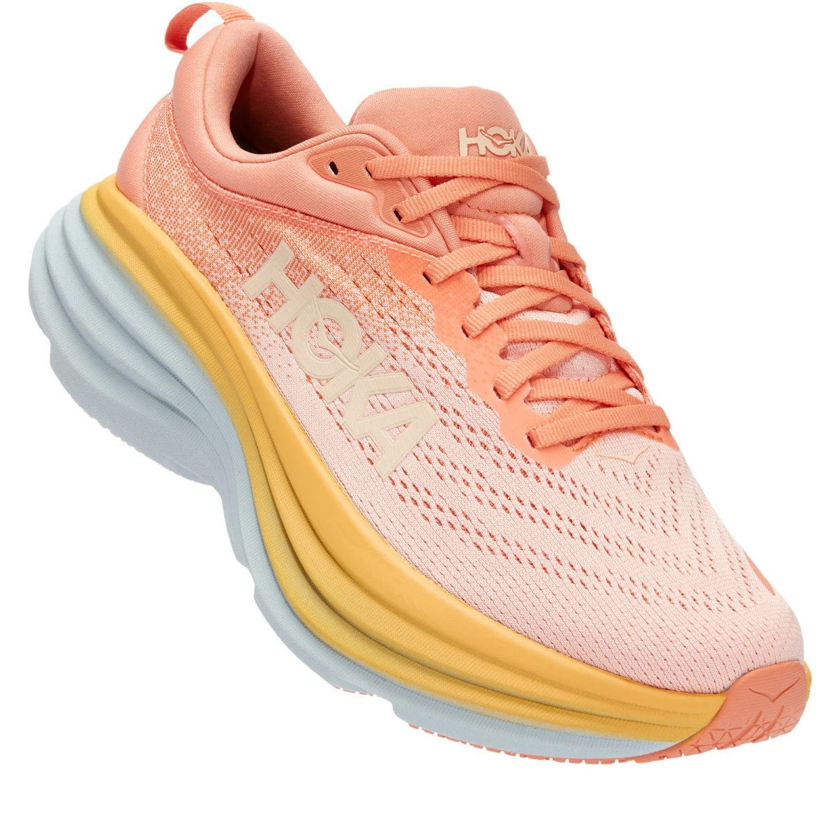 Hoka Zapatillas Running Mujer - Bondi 8 - Shell Coral / Peach Parfait 3 Hoka Zapatillas Running Mujer - Bondi 8 - Shell Coral / Peach Parfait