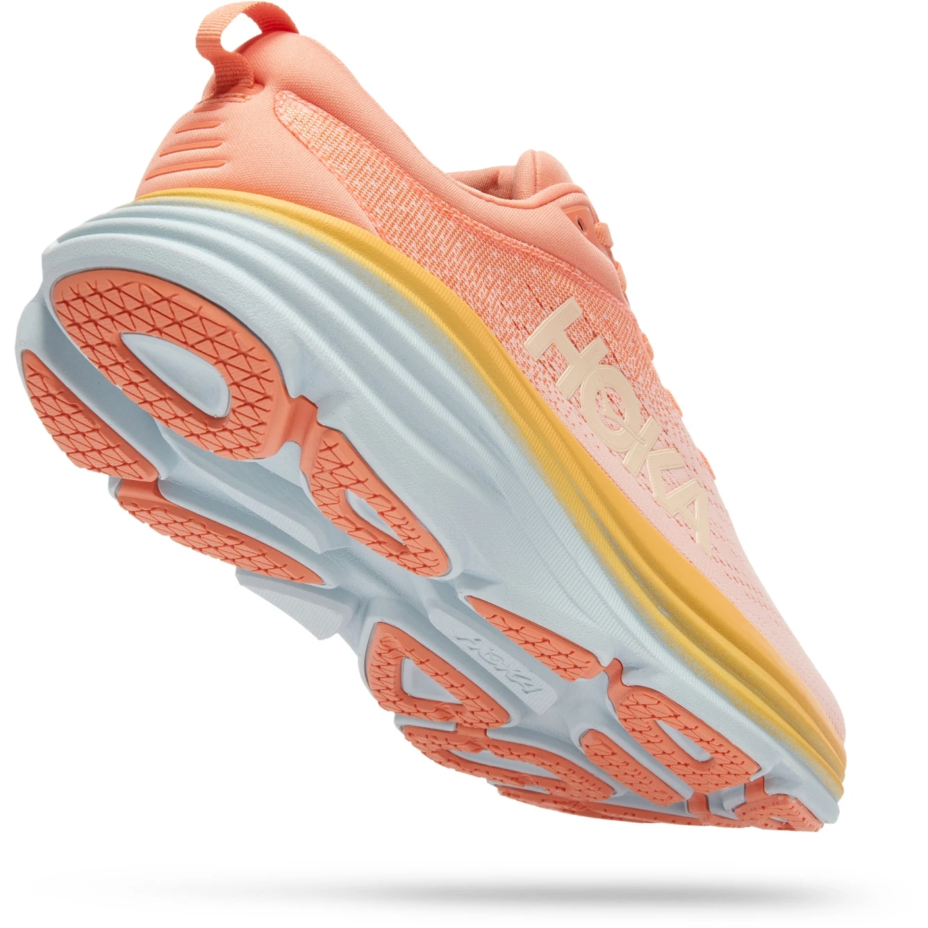 Hoka Zapatillas Running Mujer - Bondi 8 - Shell Coral / Peach Parfait 4 Hoka Zapatillas Running Mujer - Bondi 8 - Shell Coral / Peach Parfait - Imagen 2