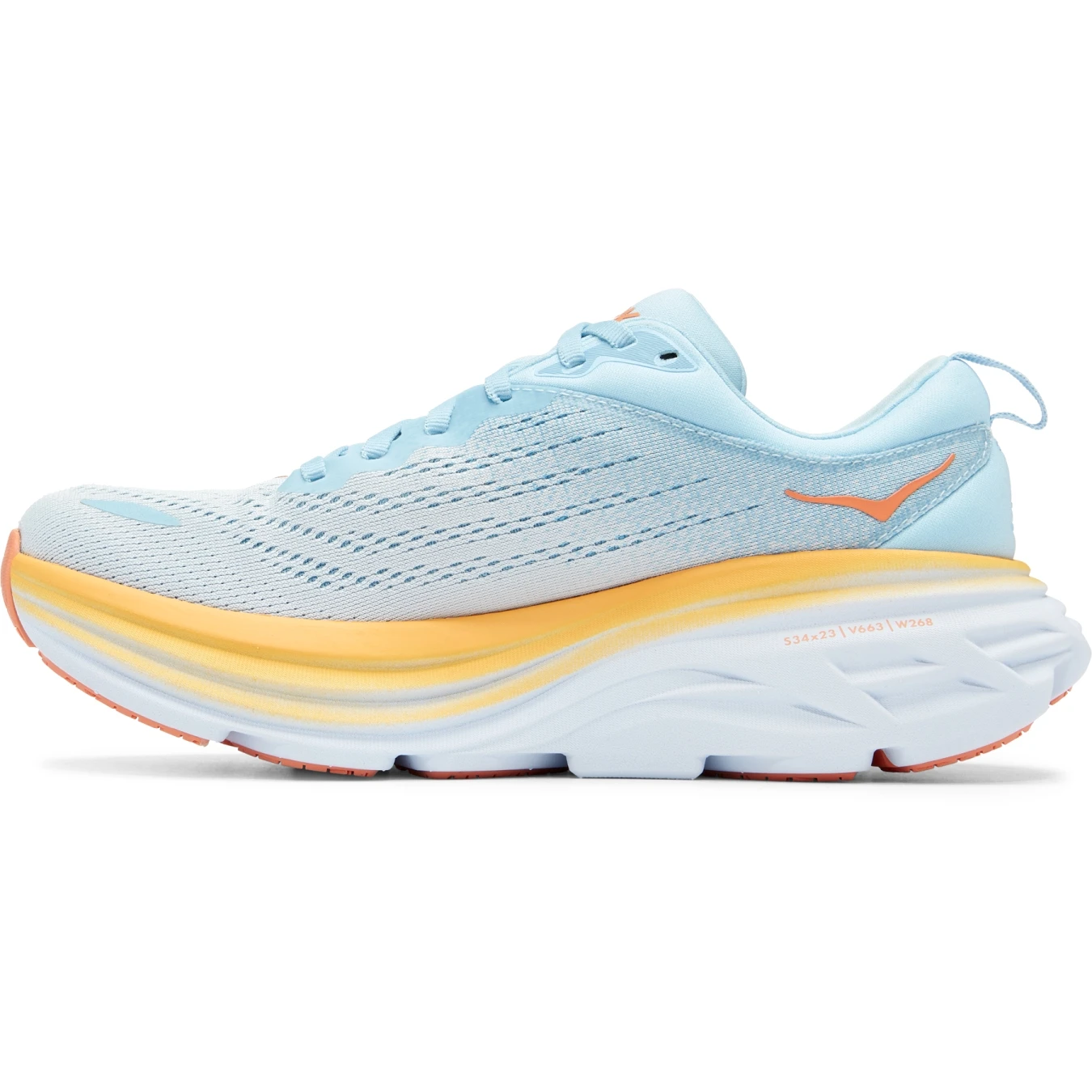 Hoka Zapatillas Running Mujer - Bondi 8 Wide - Summer Song / Country Air 8 Hoka Zapatillas Running Mujer - Bondi 8 Wide - Summer Song / Country Air - Imagen 6