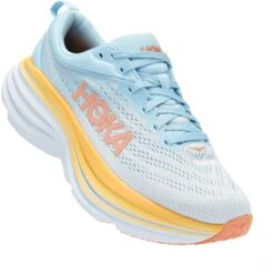 Hoka Zapatillas Running Mujer - Bondi 8 Wide - Summer Song / Country Air