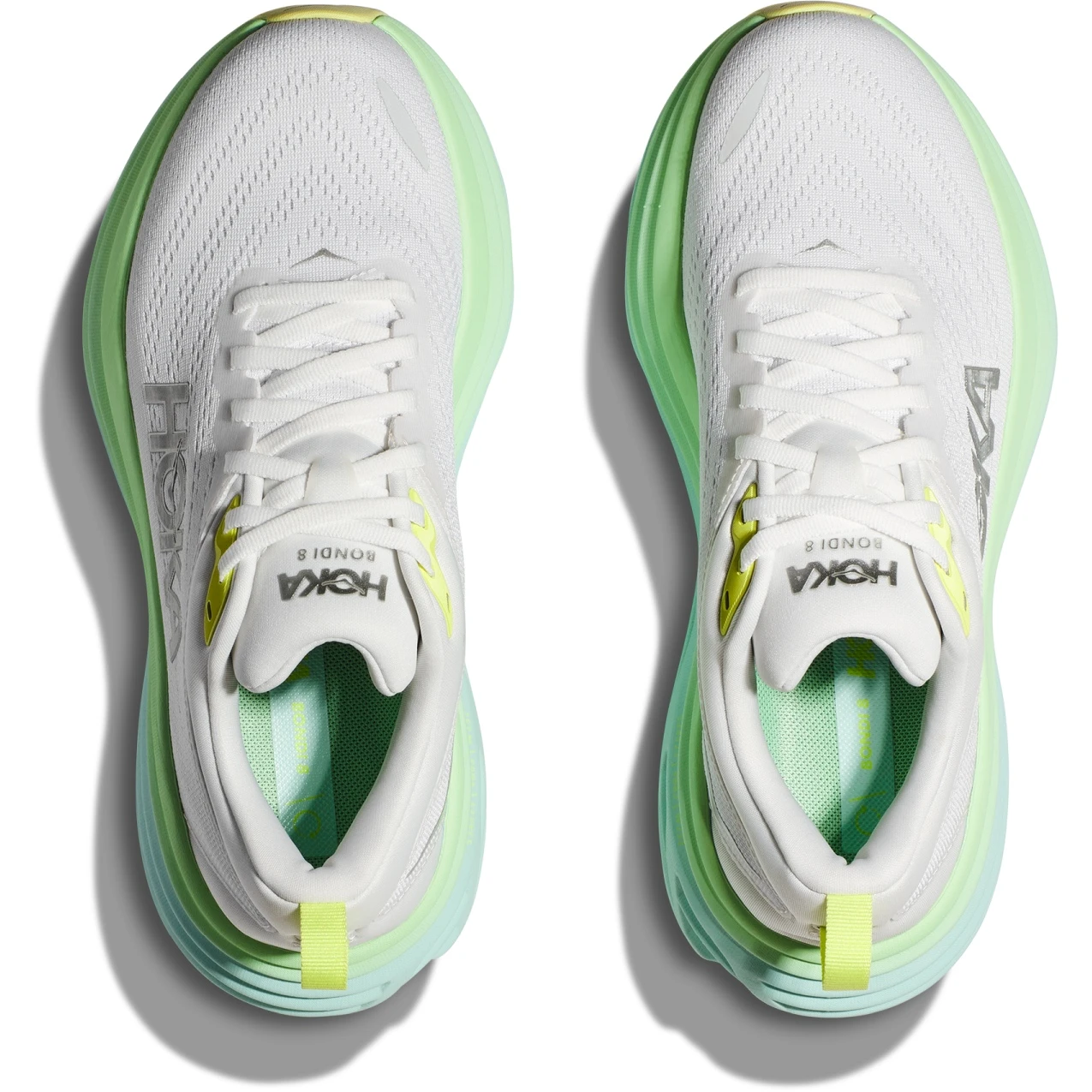 Hoka Zapatillas Running Mujer - Bondi 8 - Blanc De Blanc / Sunlit Ocean 9 Hoka Zapatillas Running Mujer - Bondi 8 - Blanc De Blanc / Sunlit Ocean - Imagen 7