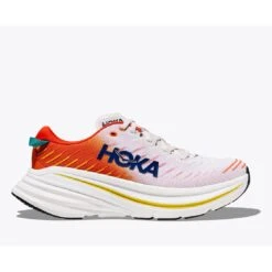 Hoka Zapatillas Running - Bondi X - Blanc De Blanc / Flame -Hoka hoka bondi x running shoes blanc de blanc flame 4 1460242