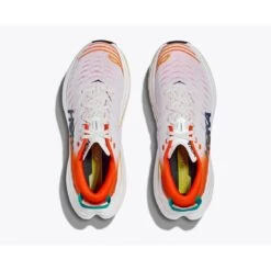 Hoka Zapatillas Running - Bondi X - Blanc De Blanc / Flame -Hoka hoka bondi x running shoes blanc de blanc flame 5 1460243