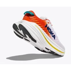Hoka Zapatillas Running - Bondi X - Blanc De Blanc / Flame -Hoka hoka bondi x running shoes blanc de blanc flame 7 1460245