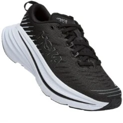 Hoka Zapatillas Running Mujer - Bondi X - Negro / Blanco