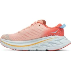 Hoka Zapatillas Running Mujer - Bondi X - Camellia / Peach Parfait -Hoka hoka bondi x women s running shoes camellia peach parfait 1 1239561