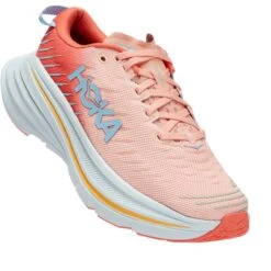 Hoka Zapatillas Running Mujer - Bondi X - Camellia / Peach Parfait