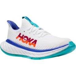 Hoka Zapatillas Running Mujer - Carbon X 3 - Blanco / Flame