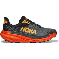 Hoka Zapatillas Runing Hombre - Challenger 7 - Castlerock / Flame -Hoka hoka challenger 7 running shoes castlerock flame 2 1502334