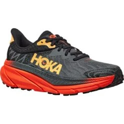 Hoka Zapatillas Runing Hombre - Challenger 7 - Castlerock / Flame