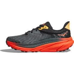 Hoka Zapatillas Runing Hombre - Challenger 7 - Castlerock / Flame -Hoka hoka challenger 7 running shoes castlerock flame 4 1502336
