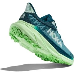 Hoka Zapatillas Runing Mujer - Challenger 7 - Ocean Mist / Lime Glow -Hoka hoka challenger 7 womens running shoes ocean mist lime glow 6 1502277