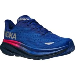 Hoka Zapatillas Running Mujer - Clifton 9 GTX - Dazzling Blue / Evening Sky