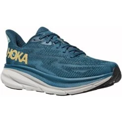 Hoka Zapatillas Running Hombre - Clifton 9 - Midnight Ocean / Bluesteel