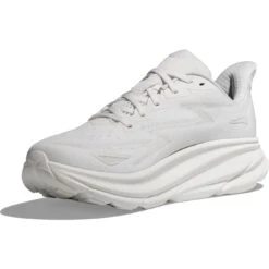 Hoka Zapatillas Running Hombre - Clifton 9 - Blanco / Blanco -Hoka hoka clifton 9 running shoes white white 4 1377134