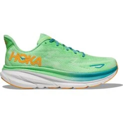 Hoka Zapatillas Running Hombre - Clifton 9 - Zest / Lime Glow -Hoka hoka clifton 9 running shoes zest lime glow 3 1502518