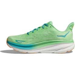 Hoka Zapatillas Running Hombre - Clifton 9 - Zest / Lime Glow -Hoka hoka clifton 9 running shoes zest lime glow 5 1502520