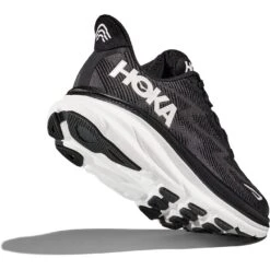Hoka Zapatillas Running Hombre - Clifton 9 Wide - Negro / Blanco -Hoka hoka clifton 9 women s running shoes black white 1 1377071 1