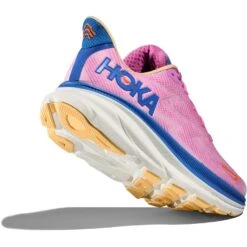 Hoka Zapatillas Running Mujer- Clifton 9 Wide - Cyclamen / Sweet Lilac -Hoka hoka clifton 9 women s running shoes cyclamen sweet lilac 2 1377042