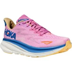 Hoka Zapatillas Running Mujer- Clifton 9 Wide - Cyclamen / Sweet Lilac