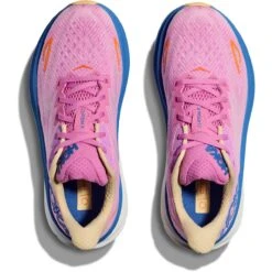 Hoka Zapatillas Running Mujer- Clifton 9 Wide - Cyclamen / Sweet Lilac -Hoka hoka clifton 9 women s running shoes cyclamen sweet lilac 6 1377040