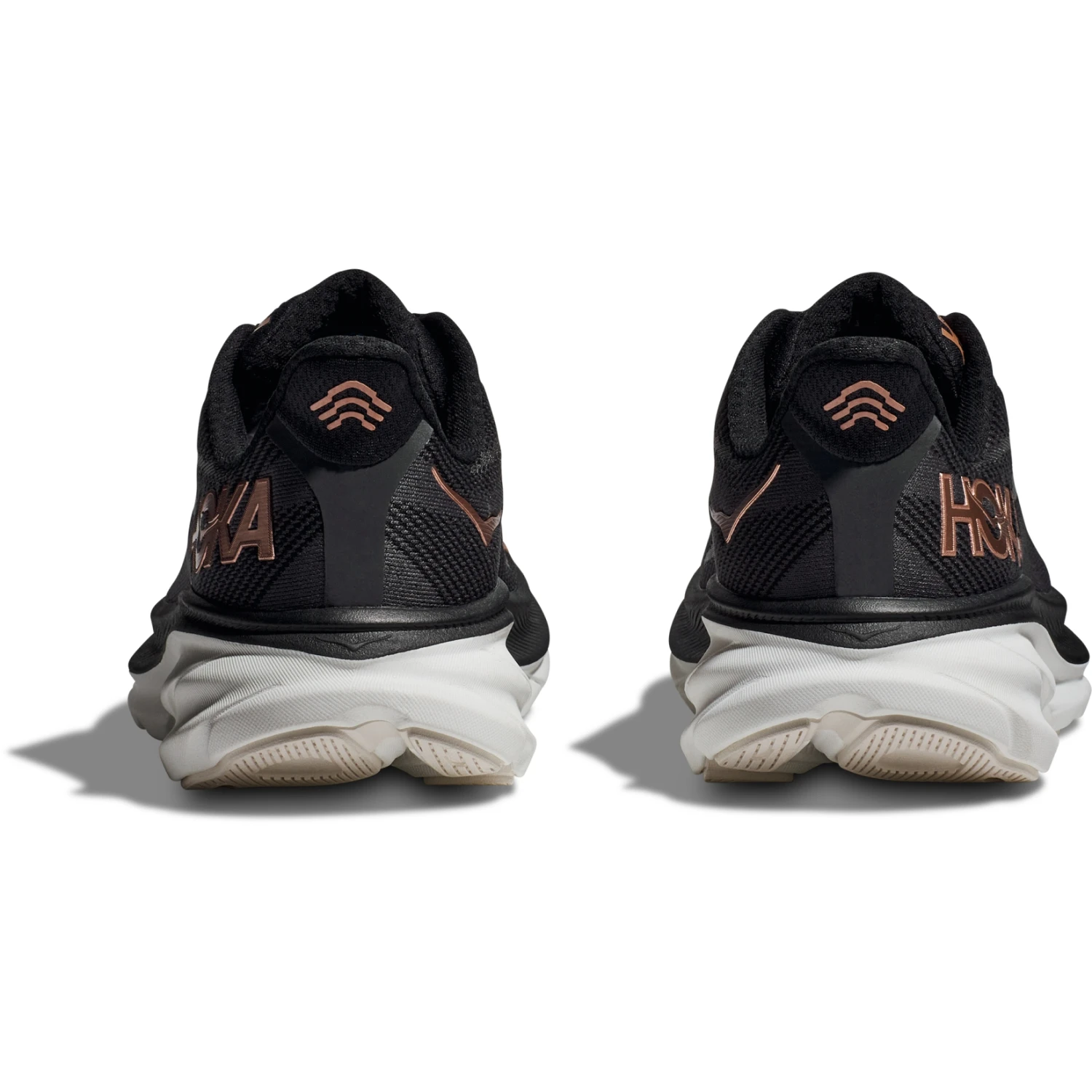 Hoka Zapatillas Running Mujer- Clifton 9 - Negro / Rose Gold 8 Hoka Zapatillas Running Mujer- Clifton 9 - Negro / Rose Gold - Imagen 6