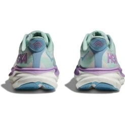 Hoka Zapatillas Running Mujer- Clifton 9 - Sunlit Ocean / Lilac Mist -Hoka hoka clifton 9 womens running shoes sunlit ocean lilac mist 5 1502380